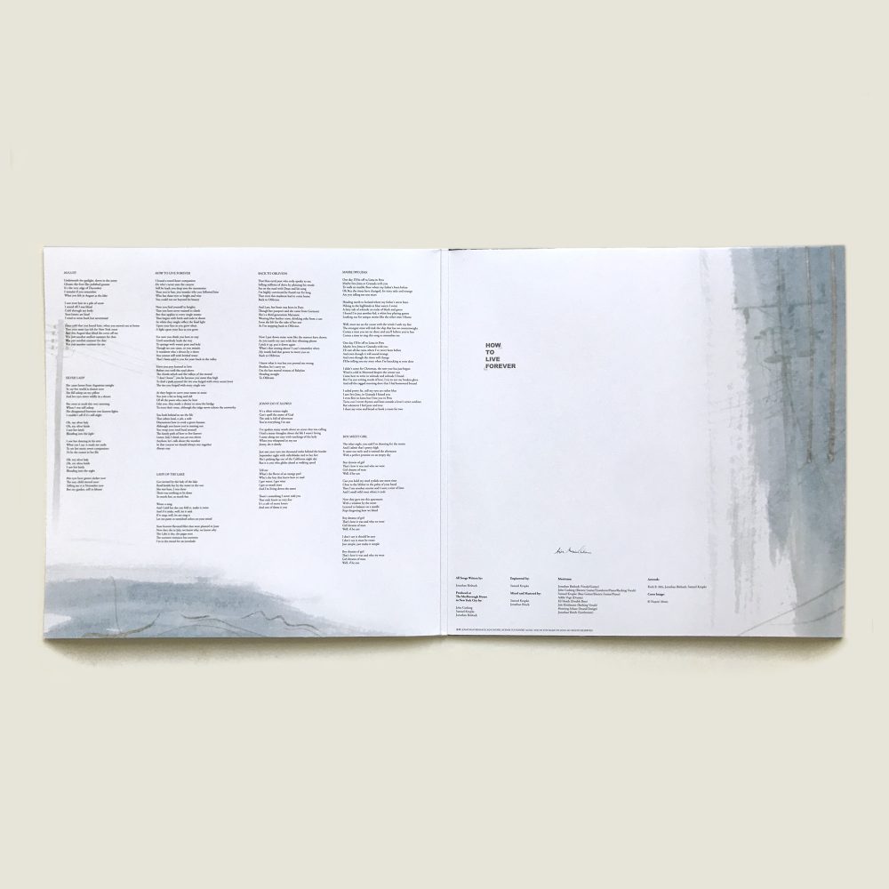 Jonathan Binhack – How To Live Forever – Vinyl Gatefold