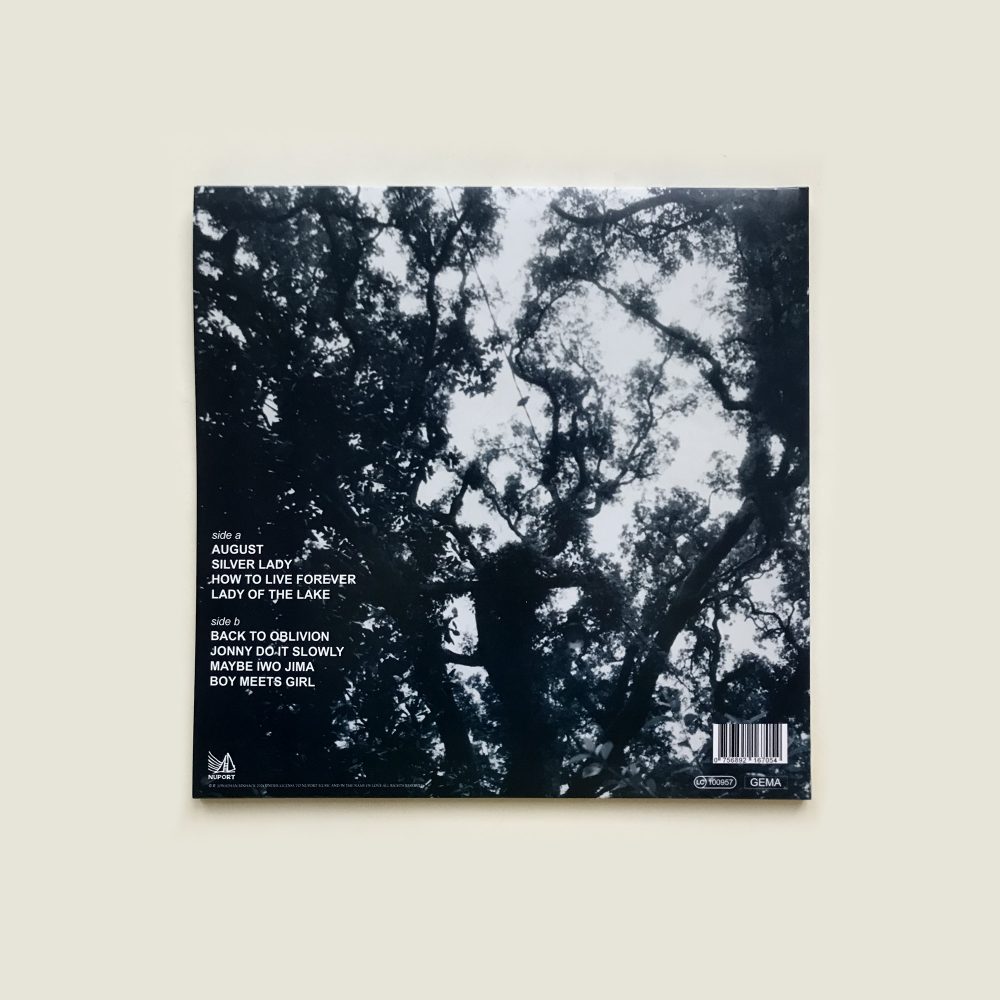 Jonathan Binhack – How To Live Forever – Vinyl Rear