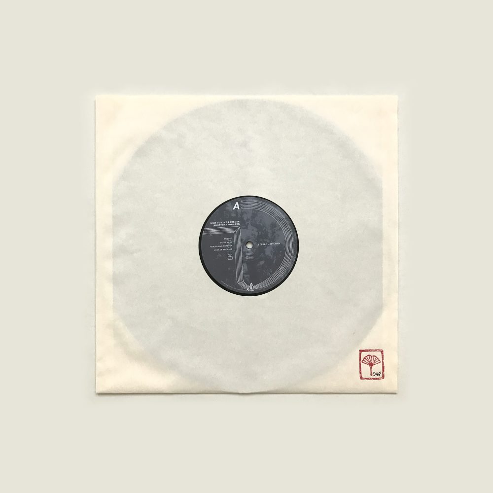 Jonathan Binhack – How To Live Forever – Vinyl Sleeve
